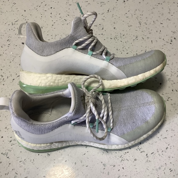 Adidas Womens GOLF Pureboost Xg 2 BB8013  Size 7.5 INSOLES MISSING - Picture 7 of 8